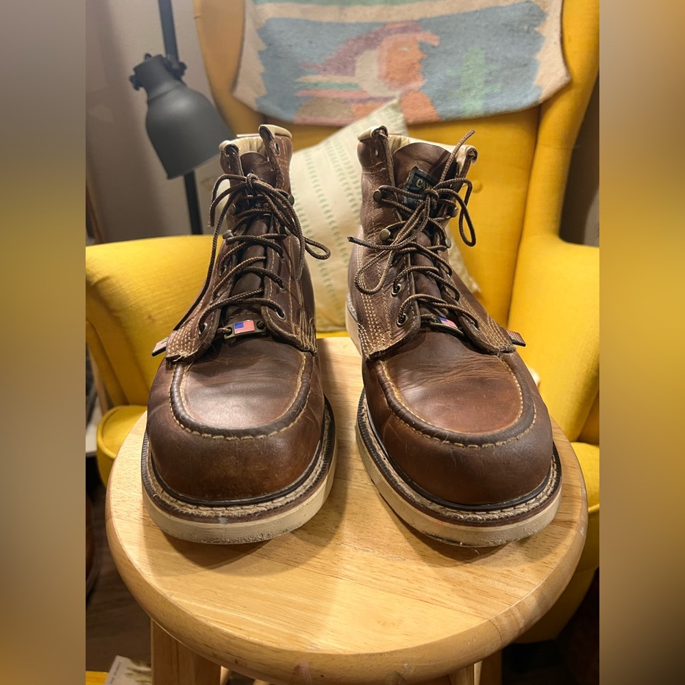 Carolina Moc Toe Wedge Soft Toe Boot